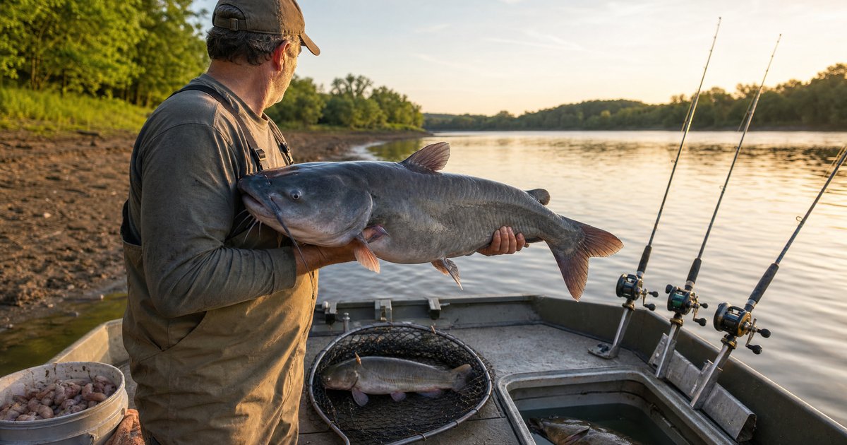 Catfish Fishing Guide: Channel Cats, Blues, and Flatheads by Season