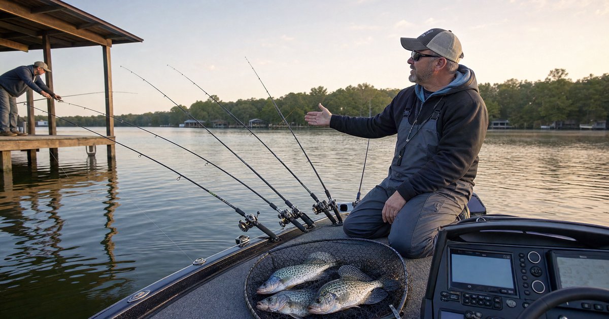 Crappie Fishing Guide: Spider Rigging, Dock Shooting, and Slab Tactics