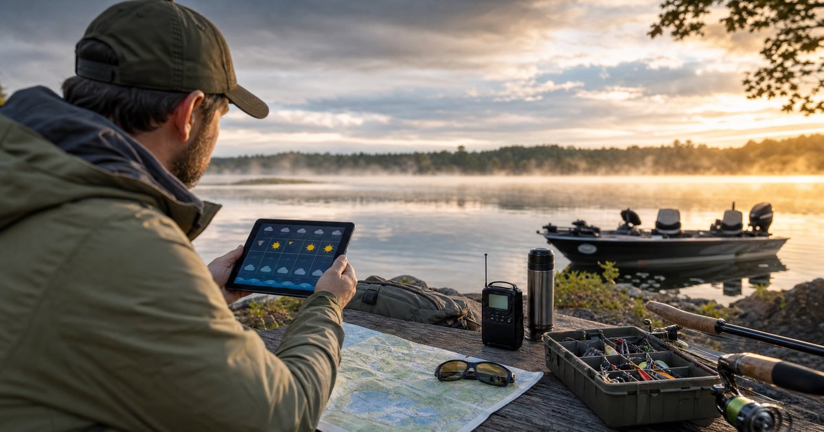 How to Plan a Fishing Trip Using Weather Forecasts: 7-Day Planning Strategy